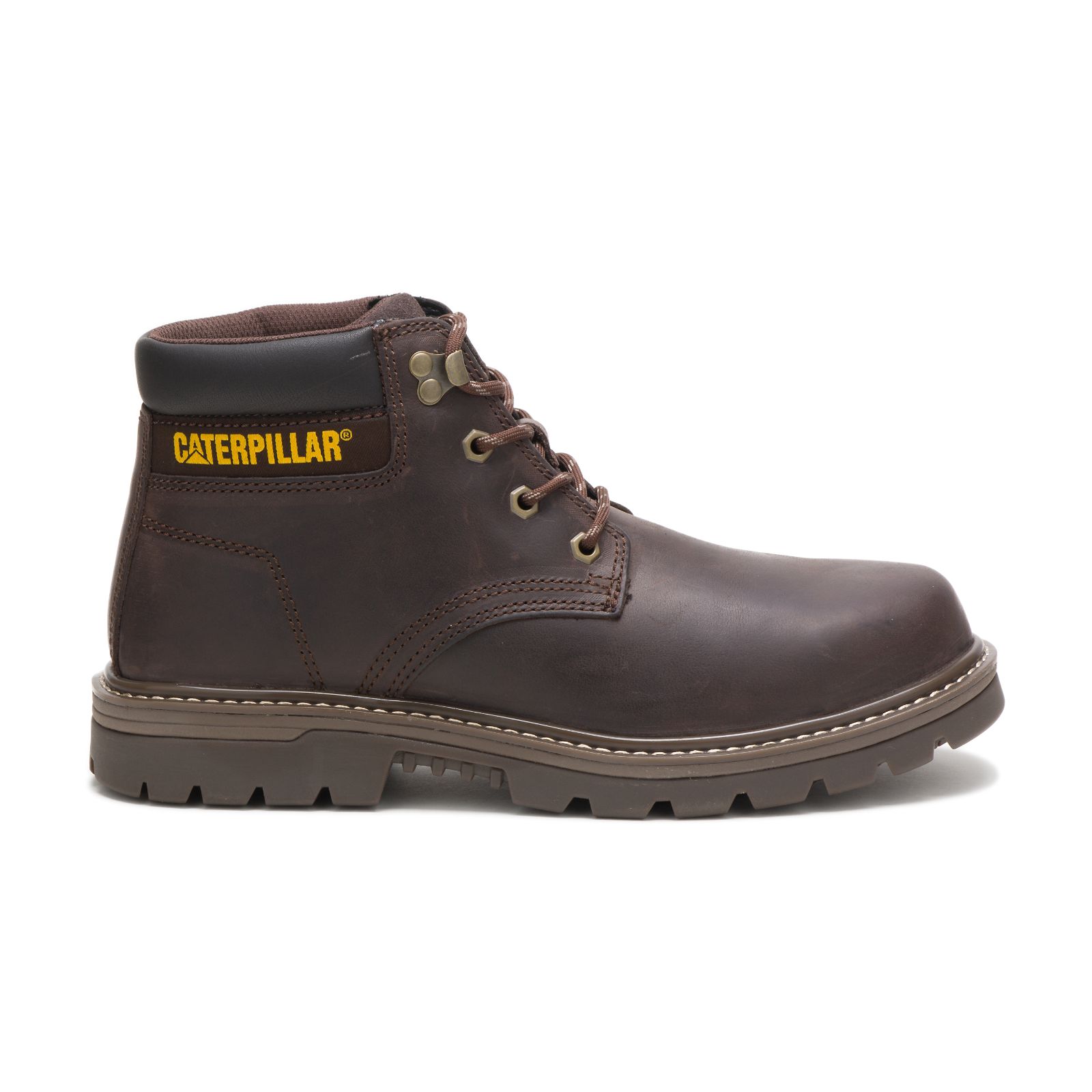 Caterpillar Men's Outbase Steel Toe Steel Toe Boots Coffee CAT-70395